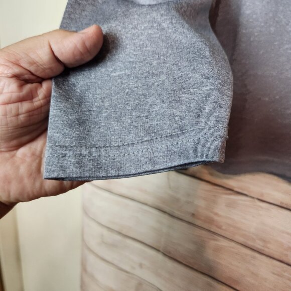 Los Angeles Lakers Pullover Quarter Zip Men's XL Gray NBA Basketball Athletic - Picture 5 of 16